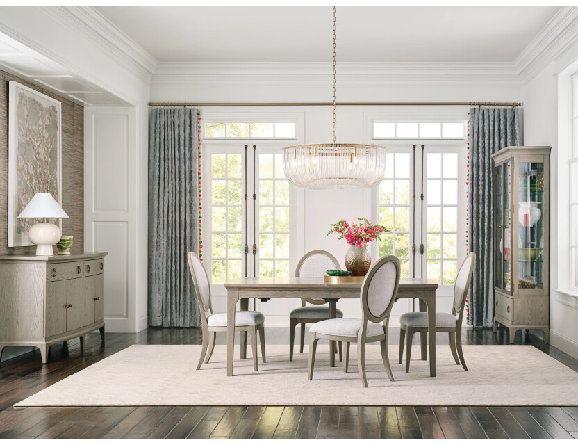 Стол обеденный прямоугольный раскладной STERLING