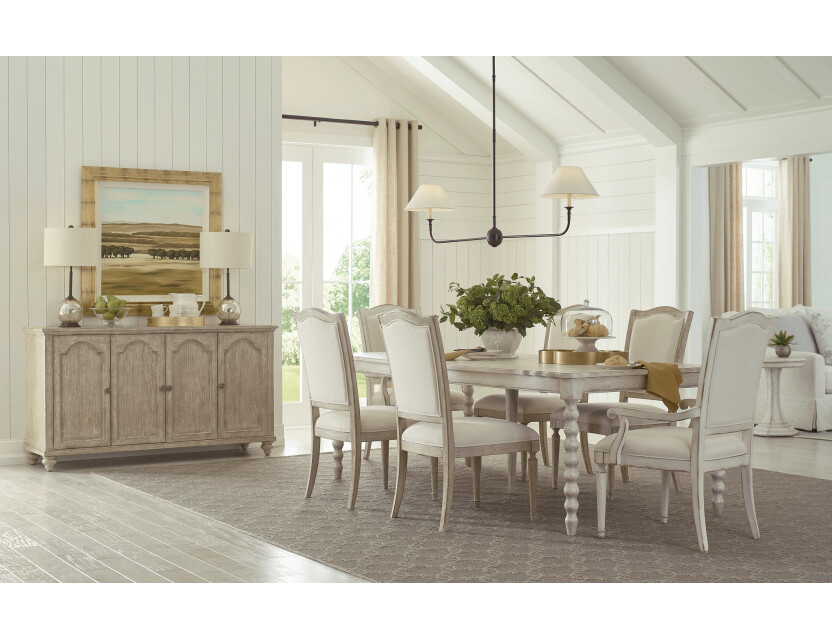 Стол обеденный прямоугольный раскладной RECTANGULAR LEG TABLE - BREVE