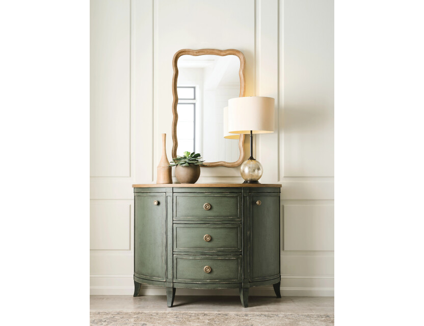 Комод WOODFIELD DEMILUNE - GREEN