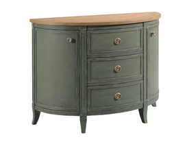 Комод WOODFIELD DEMILUNE - GREEN