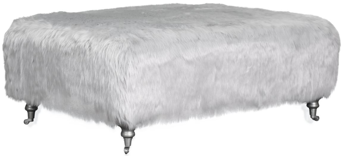 Пуф меховой LORRAINE