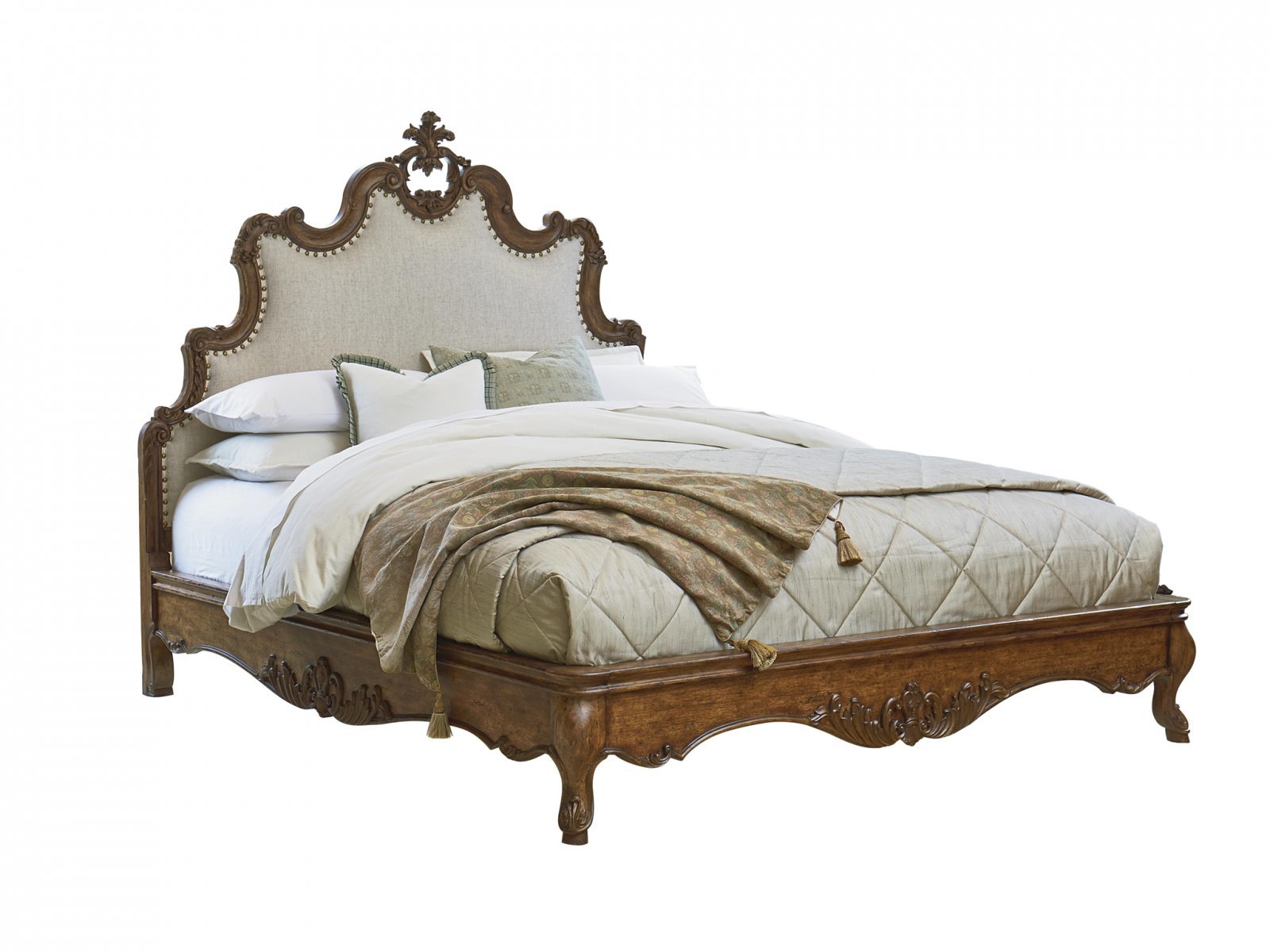 Кровать King Size Tyrolean Upholstered