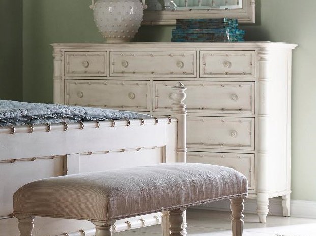 Комод Bamboo белый