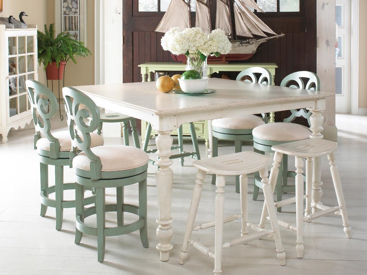 Стол обеденный SUMMER HOME регулируемый по высоте