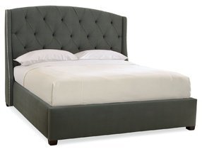 Кровать Jordan Button Н163 (ткань), Bernhardt