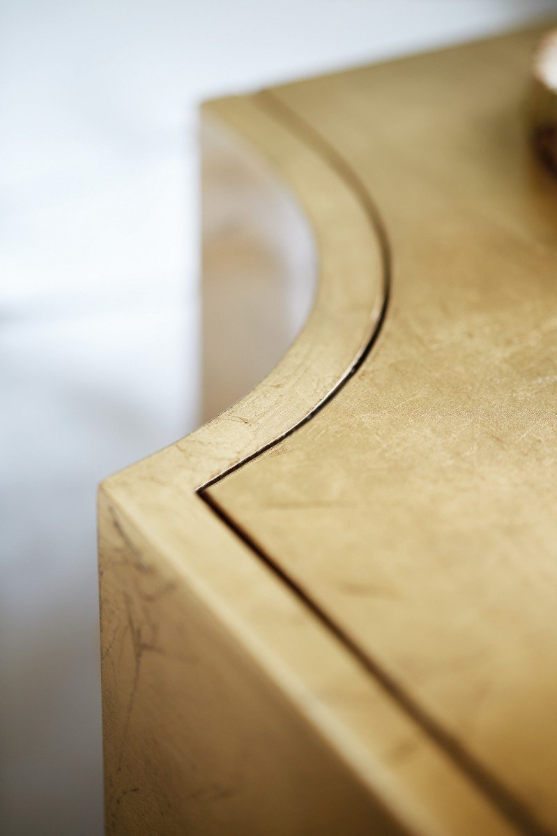 Прикроватная тумба (золотая) Jet Set