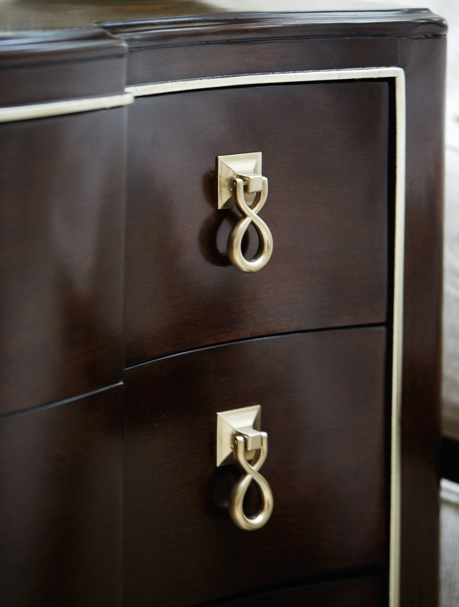 Прикроватная тумба (фасад волной) Marquesa