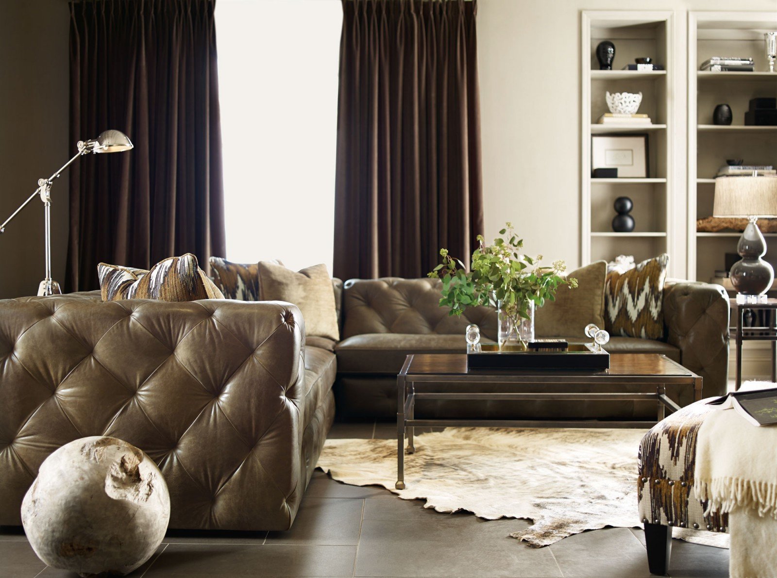 Модульный диван Chelsea (кожаный)