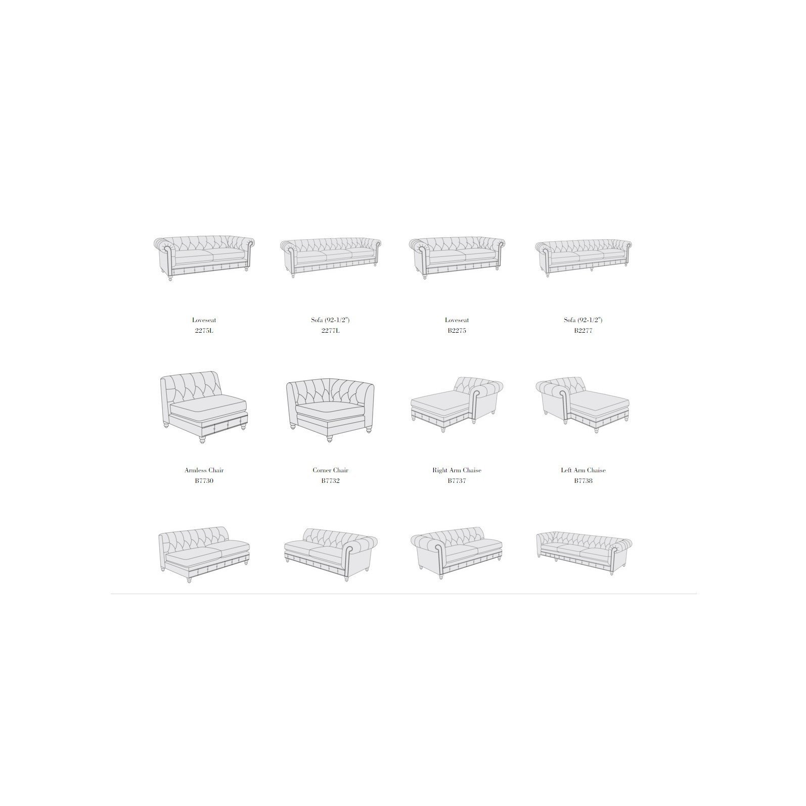 Модульный диван London Club (кожаный)