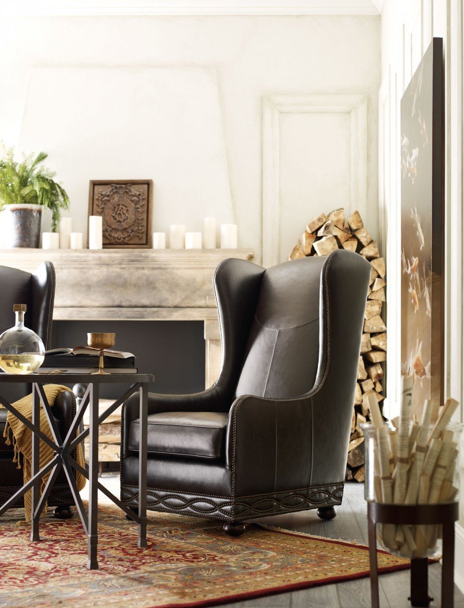 Кресло Blaine (кожаное)