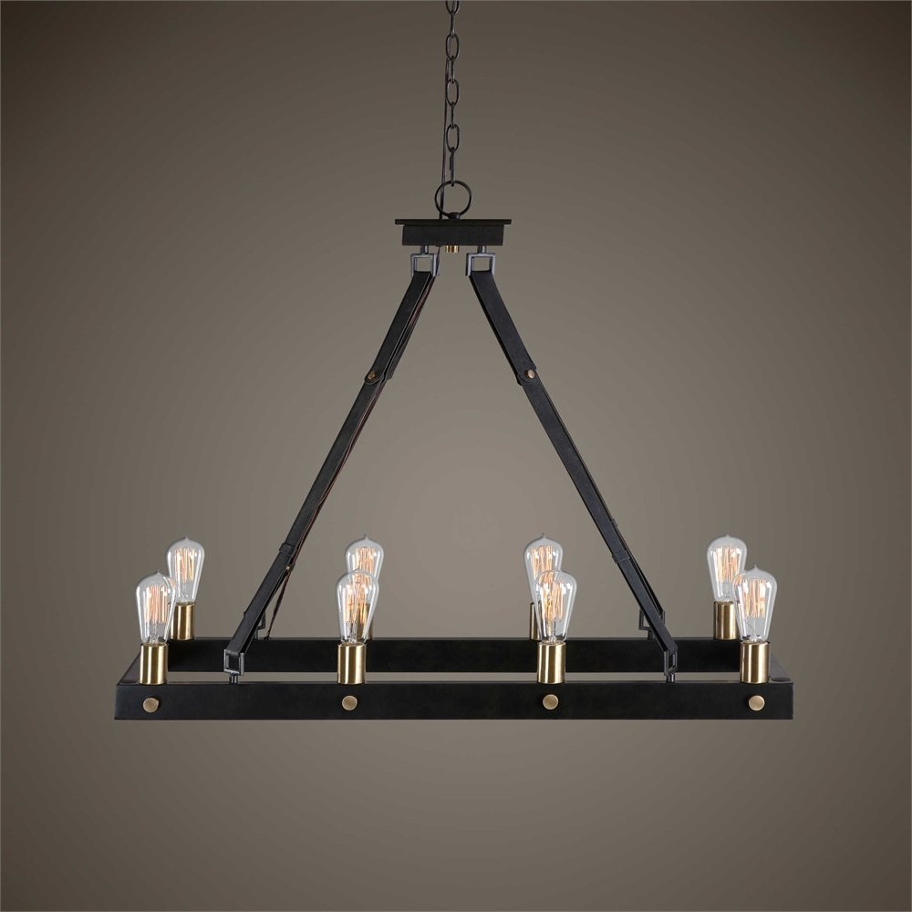 Люстра Marlow, 8 Lt. Rectangle Chandelier