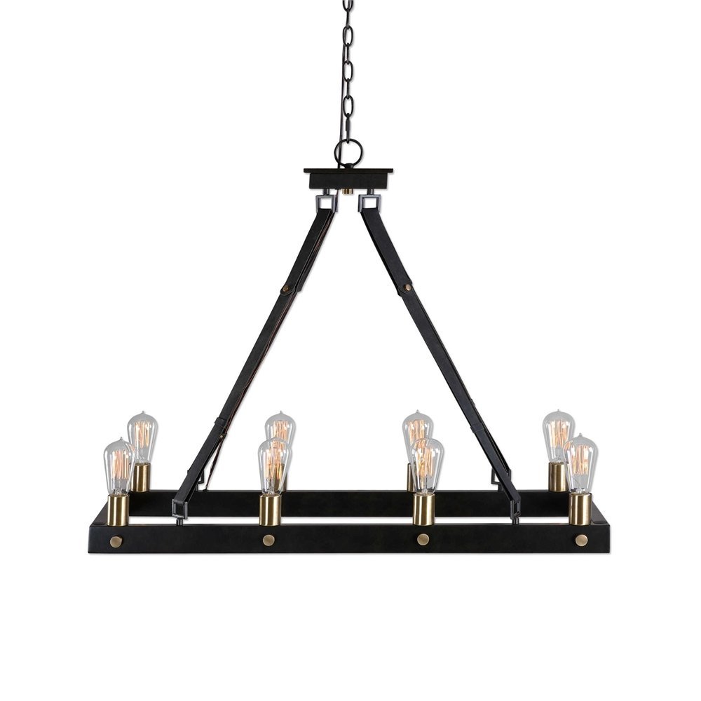 Люстра Marlow, 8 Lt. Rectangle Chandelier