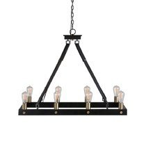 Люстра Marlow, 8 Lt. Rectangle Chandelier