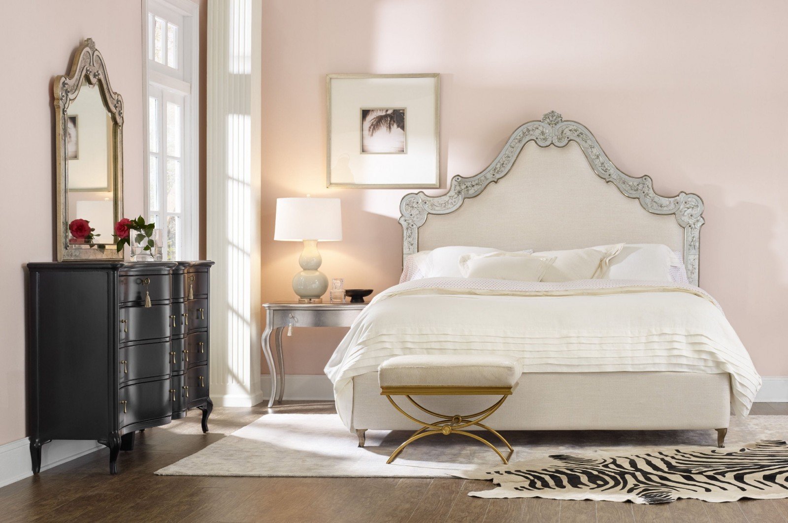 Кровать ЗЕРКАЛЬНАЯ Venetian CYNTHIA ROWLEY