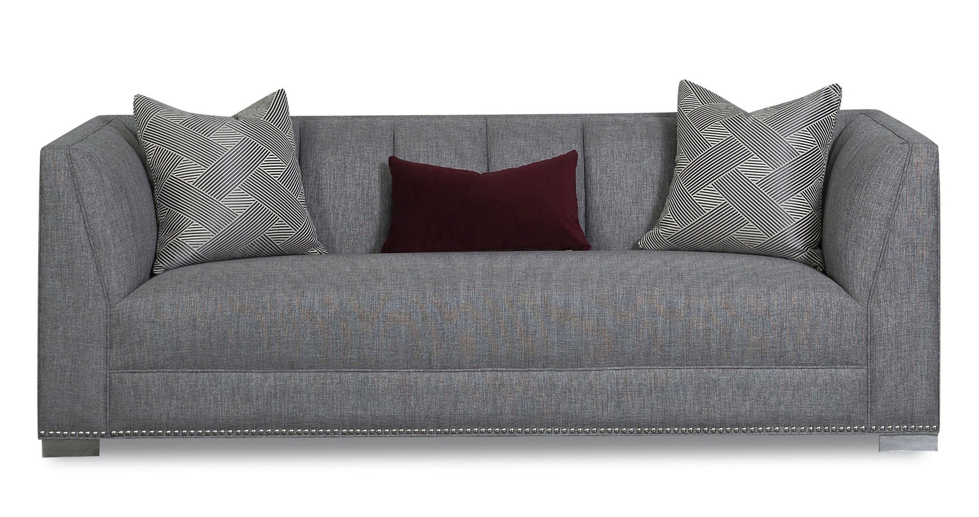 Диван PAIGE-GUNMETAL