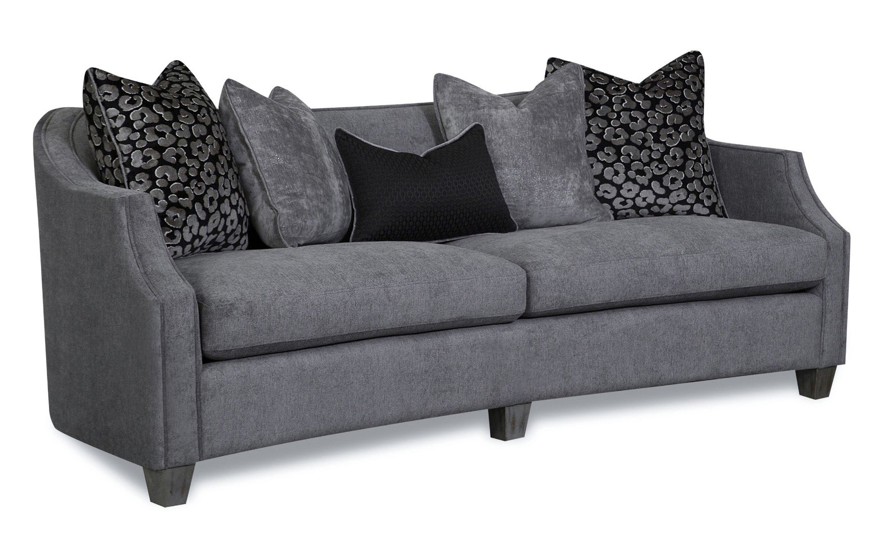 Диван ALAINA SMOKE-SILVER