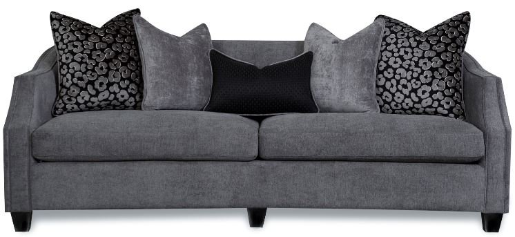 Диван ALAINA SMOKE-SILVER