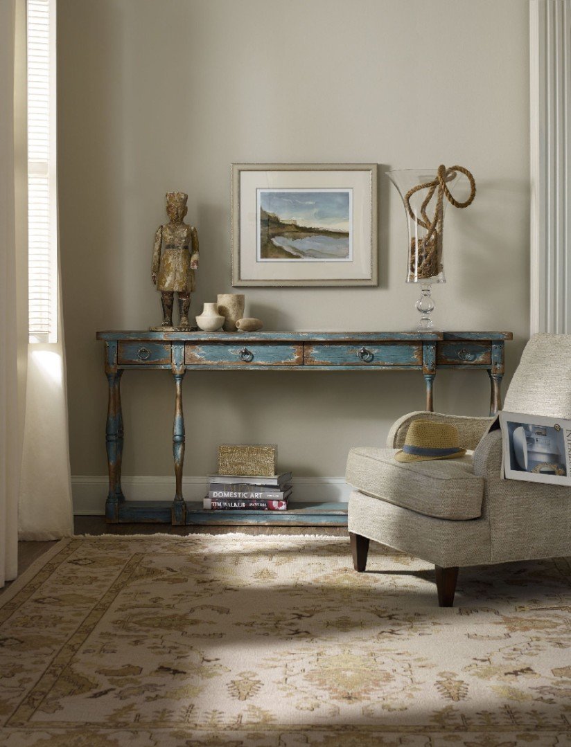 Консоль Sanctuary Four-Drawer Thin