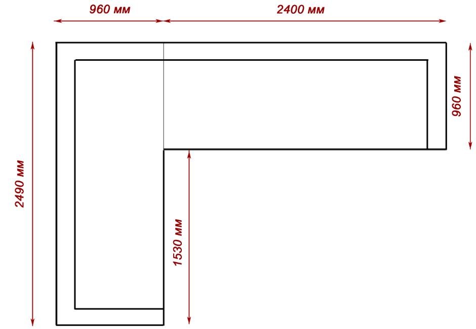Диван секционный DANIELE