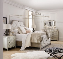 Кровать Sanctuary Diamont Canopy King Panel Bed