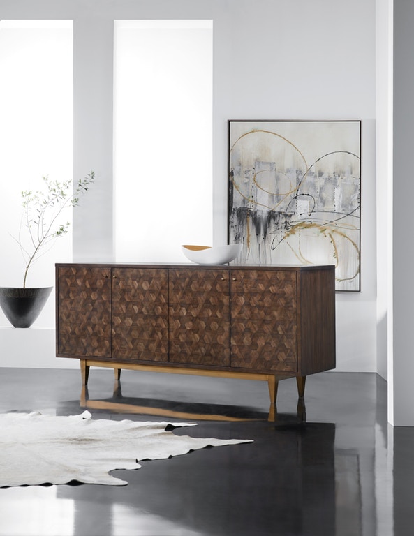 Буфет Melange Alpine Four-Door Credenza
