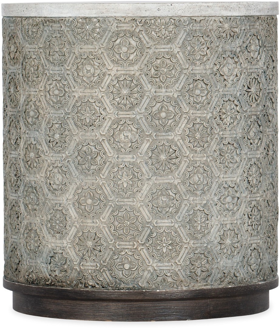 Стол журнальный Melange Greystone Round End Table