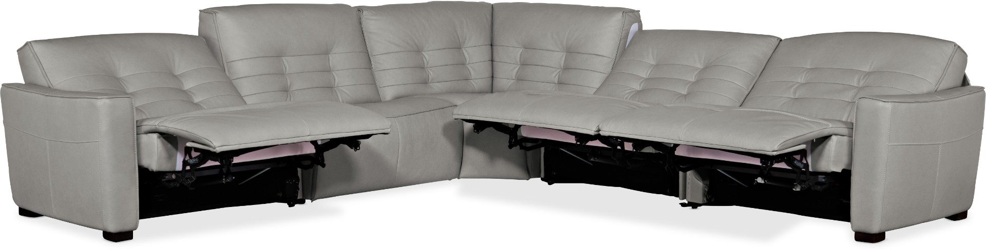 Диван с реклайнером Reaux 5-Piece Power Recline Sectional