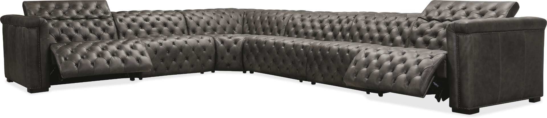 Диван с реклайнером Savion Grandier 6 pc Sectional