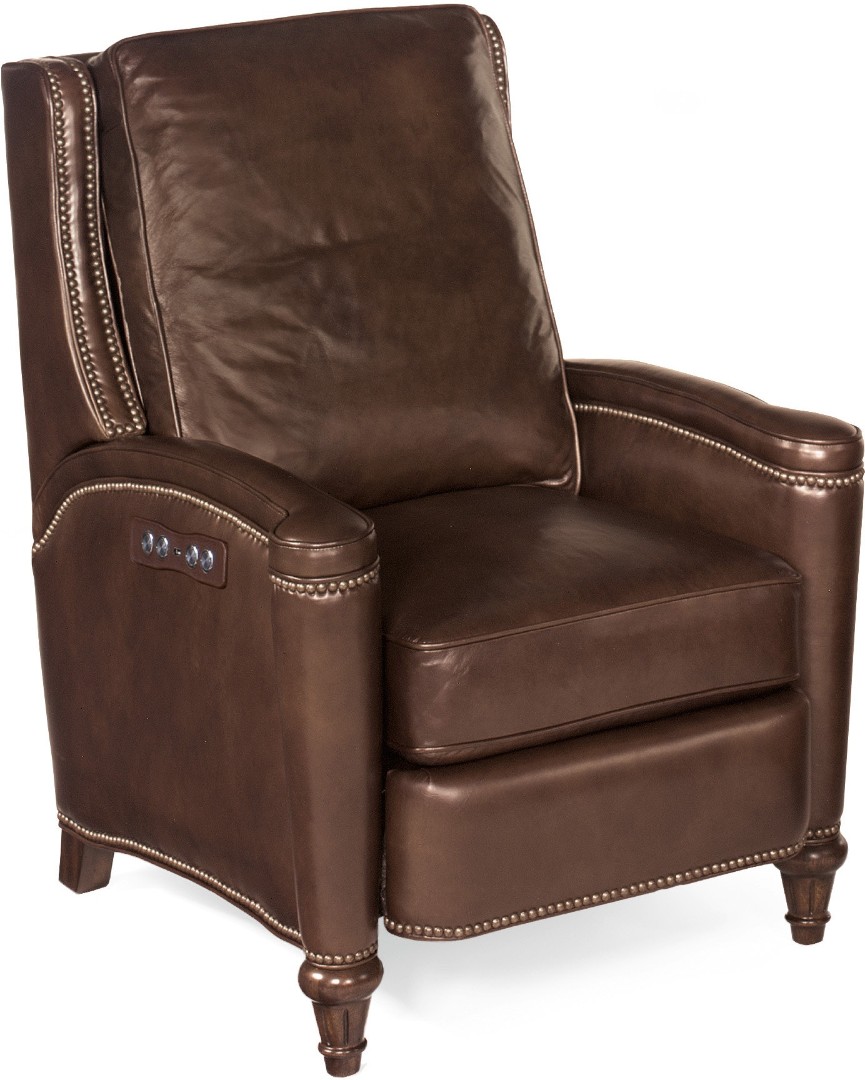 Кресло с реклайнером Rylea PWR Recliner w/ PWR Headrest темно-коричневое