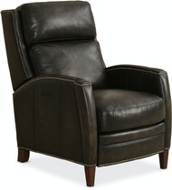 Кресло с реклайнером Declan Manual Push Back Recliner темно-коричневое