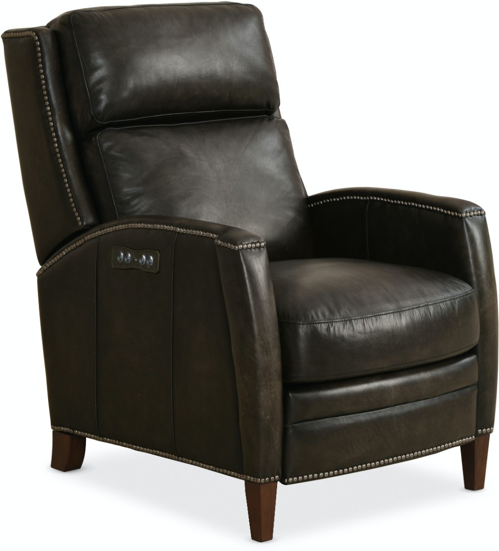 Кресло с реклайнером Declan PWR Recliner w/ PWR Headrest темно-коричневое