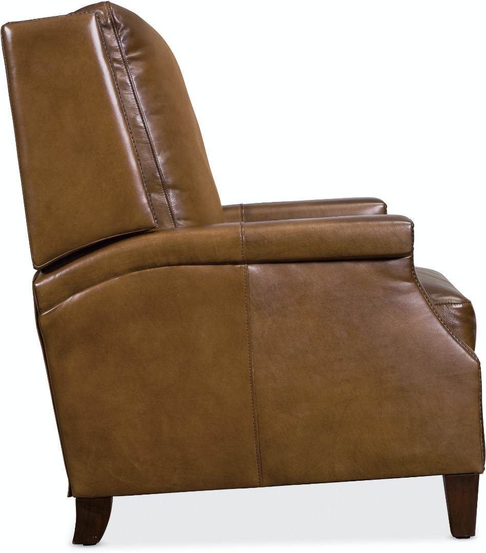 Кресло с реклайнером Kerley Manual Push Back Recliner коричневое