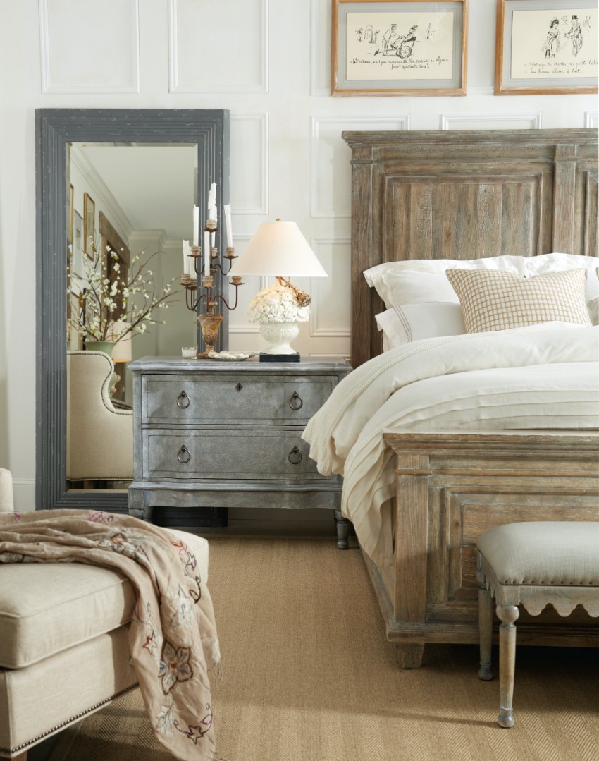Кровать Boheme Laurier California King Panel Bed