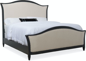 Кровать Ciao Bella King Upholstered Bed- Black
