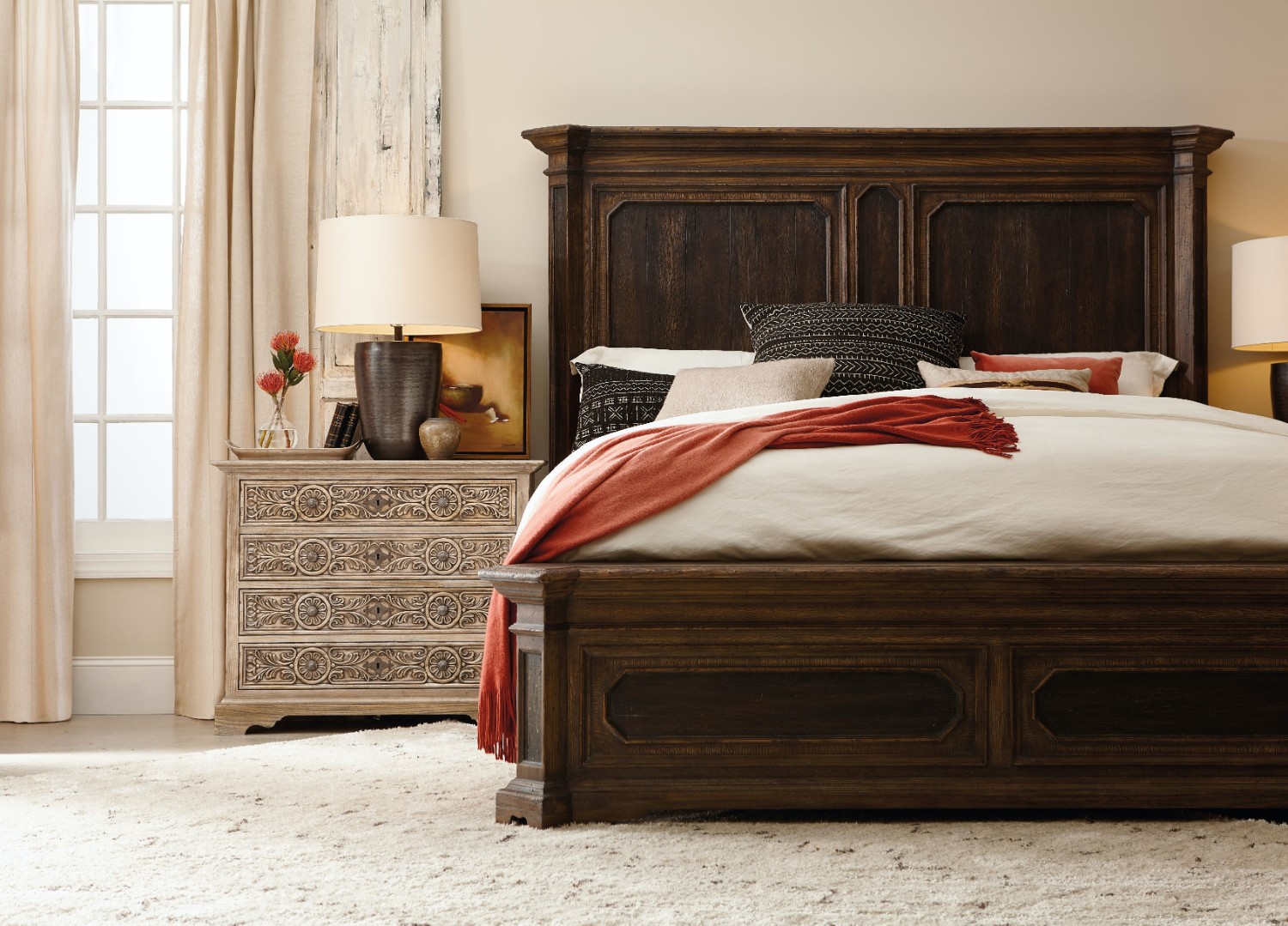 Кровать Hill Country Woodcreek Queen Mansion Bed