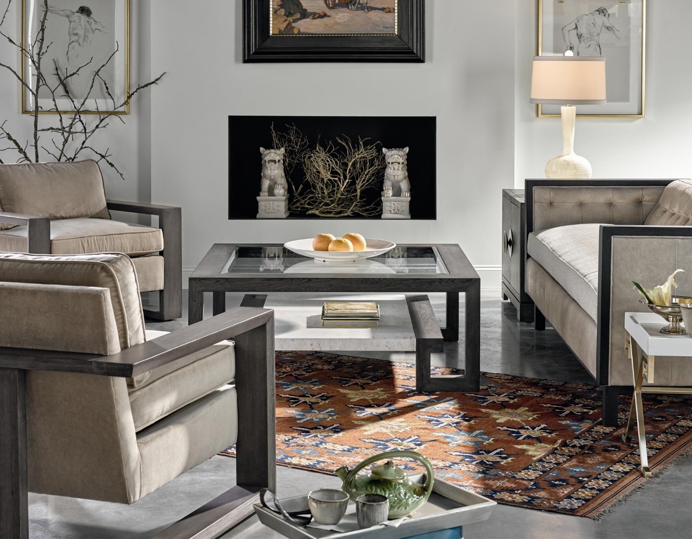 Столик коктейльный CACHET INDIA COCKTAIL TABLE