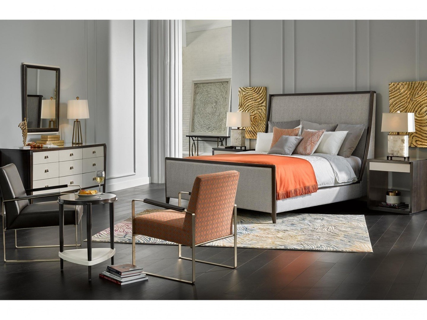 Кровать DECO L 'Arc Ca King Uphol. Bed