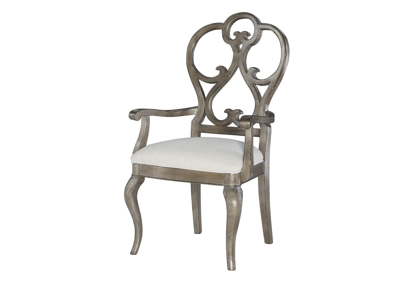 Стул с подлокотниками HARBOR SPRINGS SCROLL ARM CHAIR