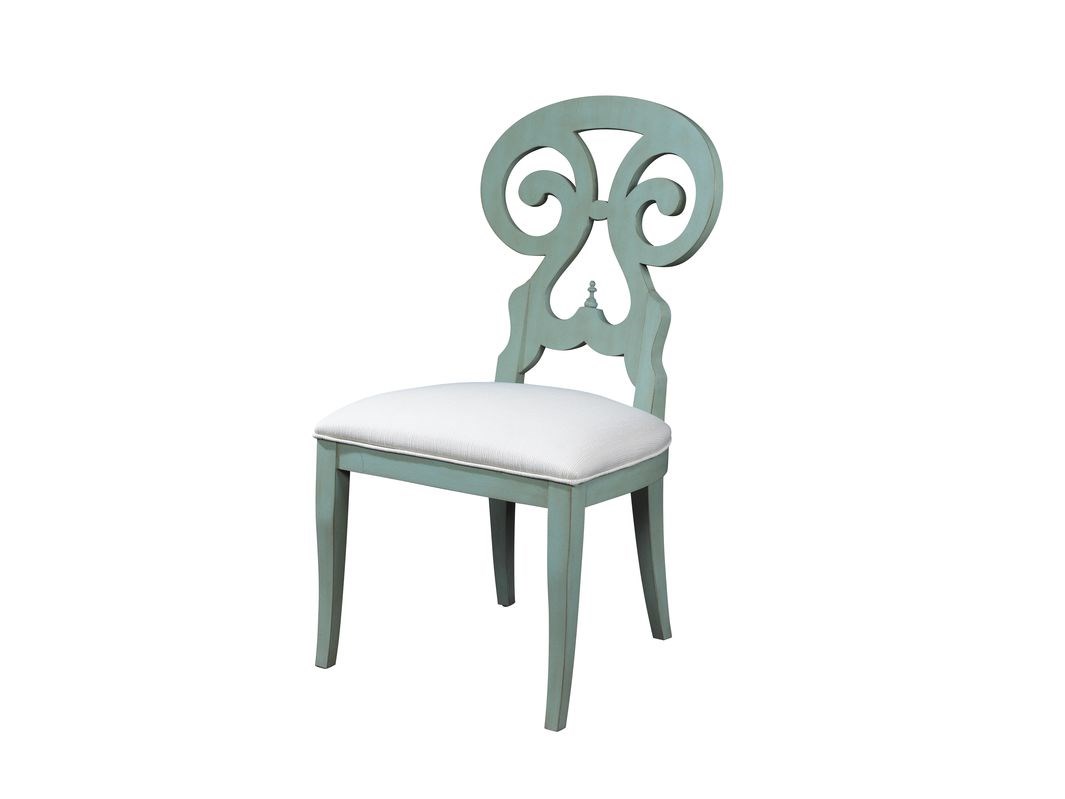 Стул с подлокотниками SUMMER HOME ARM CHAIR голубой