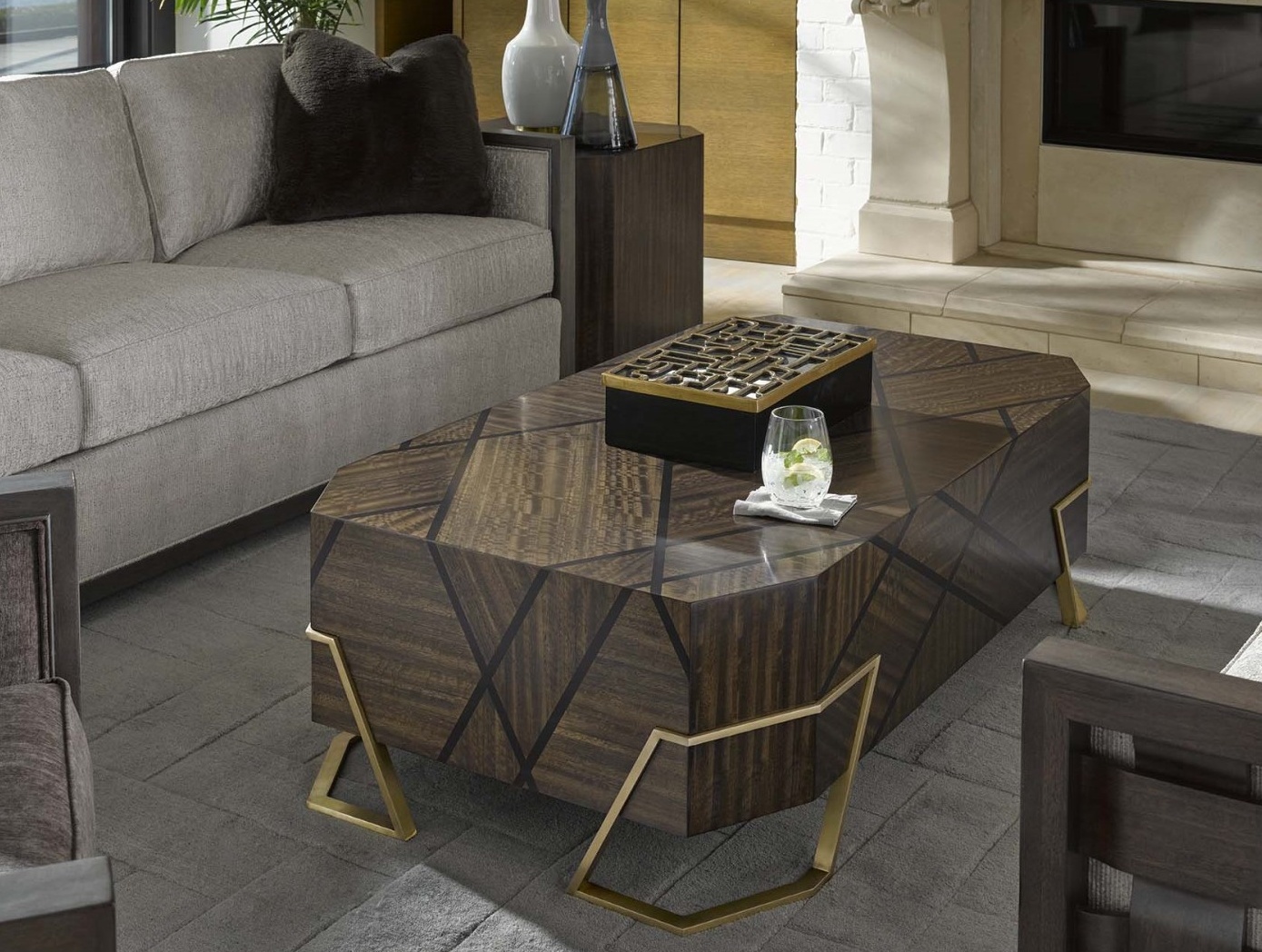 Стол придиванный RUNWAY FELICITY END TABLE