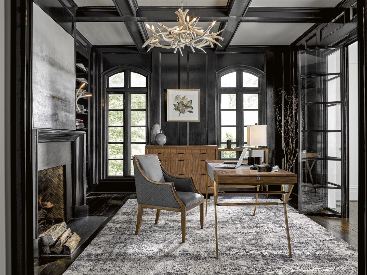 Тумба кабинетная ESQUIRE CLARKSVILLE ESQUIRE CABINET W/ 9 DRAWERS