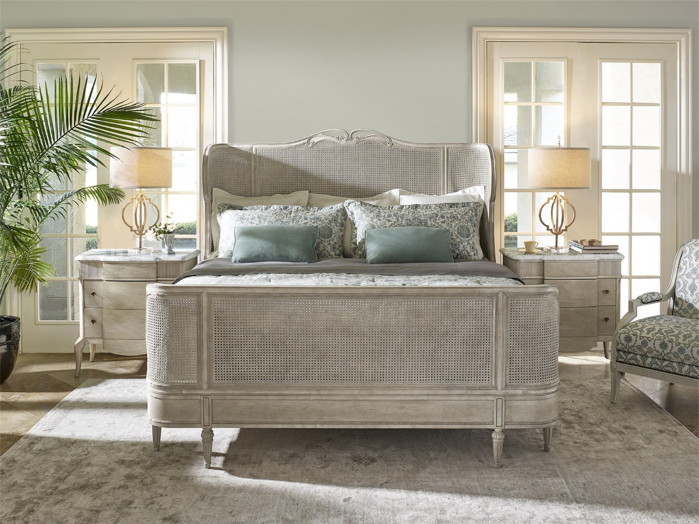 Кровать QUINTESSENCE RICHELIEU KING CANE BED