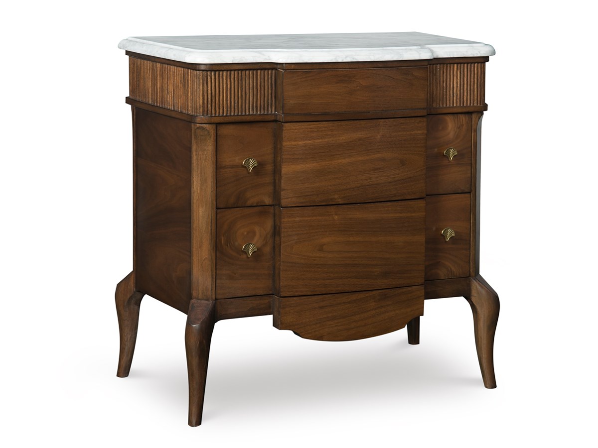 Тумба прикроватная QUINTESSENCE SORBONNE NIGHTSTAND орех