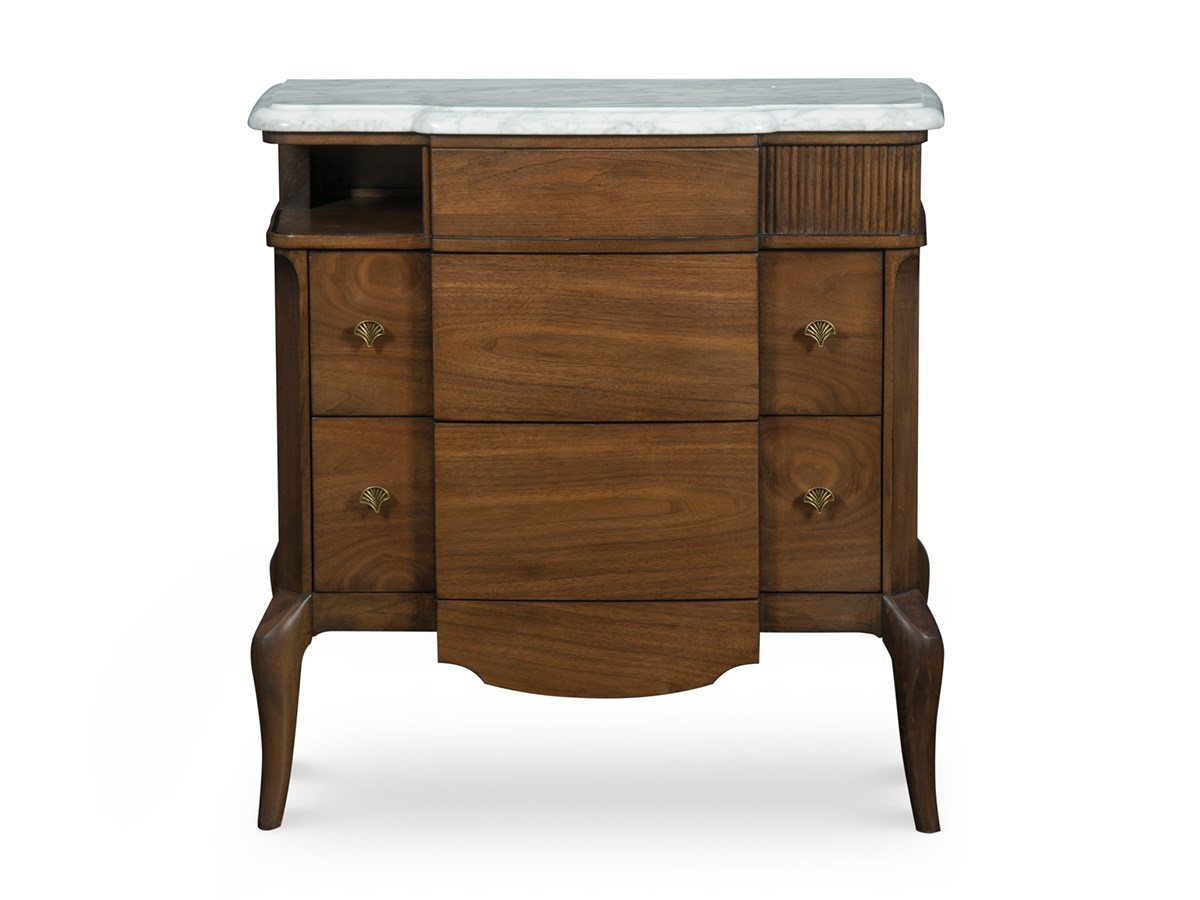 Тумба прикроватная QUINTESSENCE SORBONNE NIGHTSTAND орех