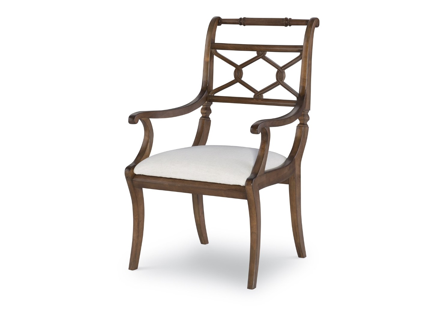 Стул с подлокотниками QUINTESSENCE LIENS ARM CHAIR орех