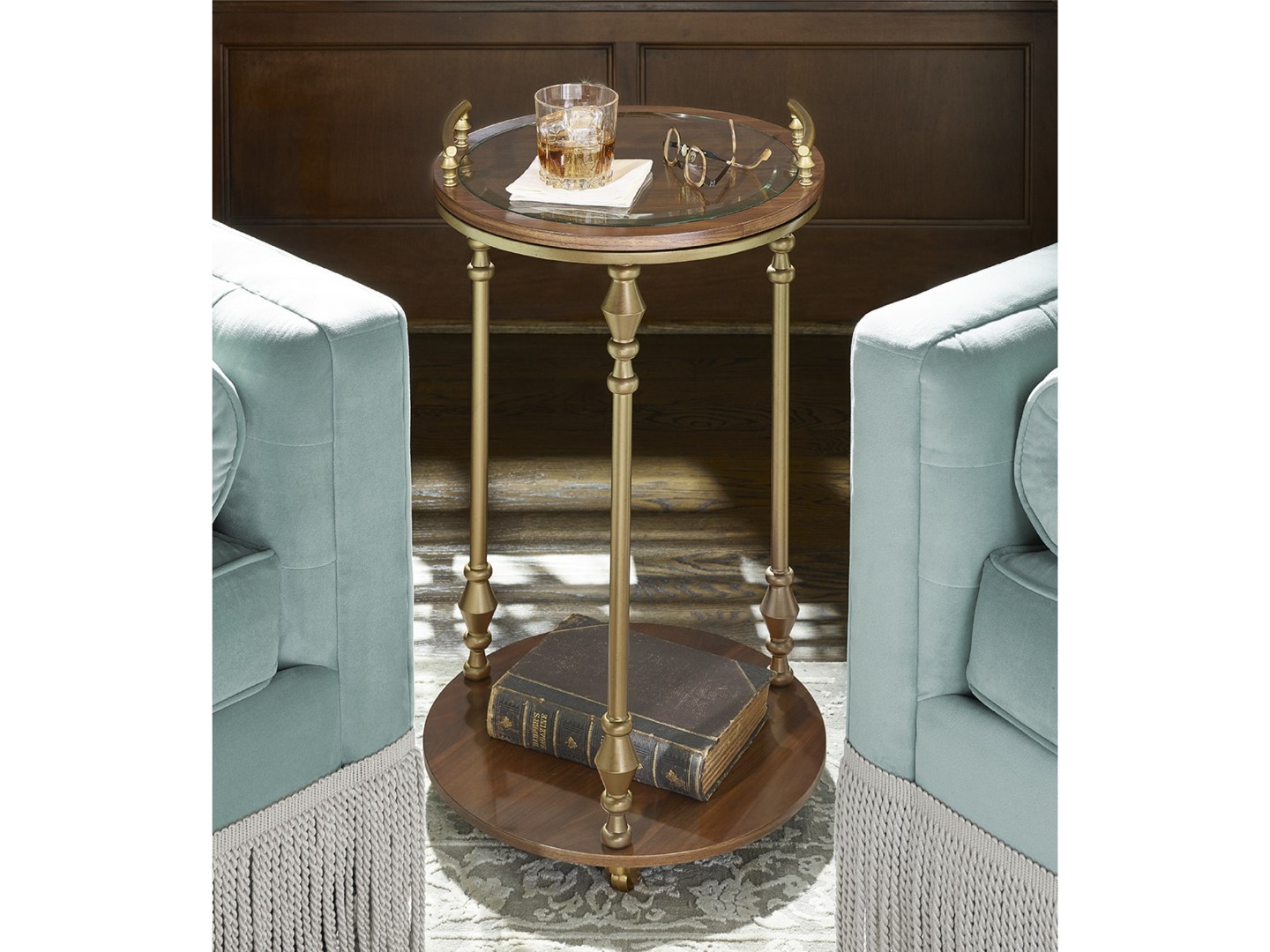 Столик придиванный QUINTESSENCE GALLOWAY DRINK TABLE