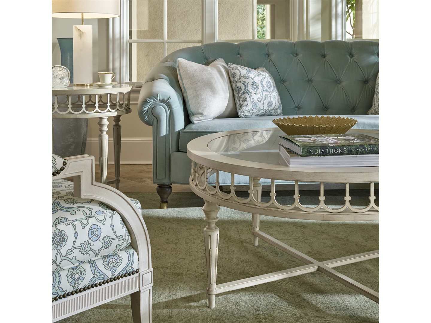 Столик журнальный QUINTESSENCE CARLYSLE CONSOLE TABLE