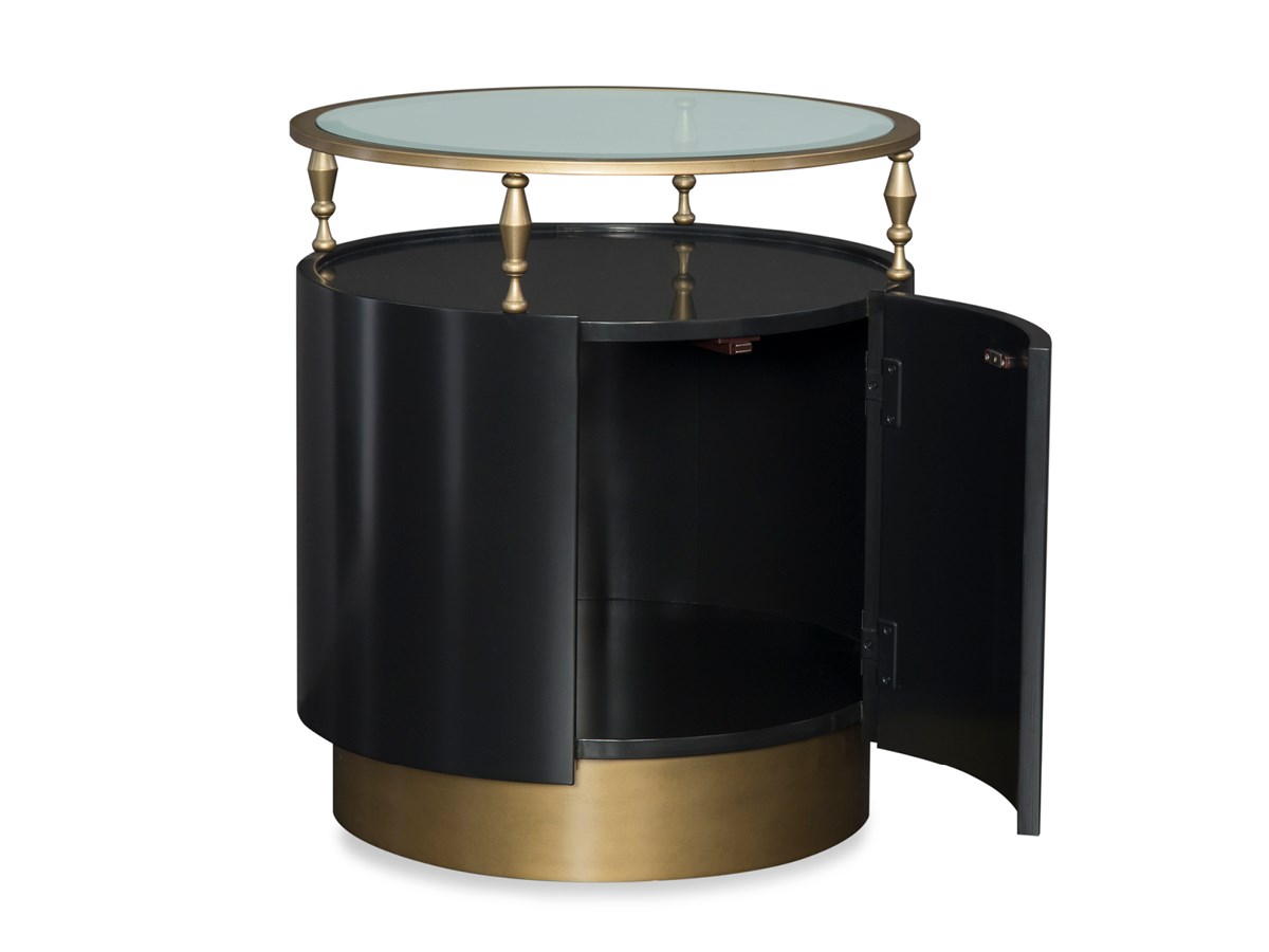 Столик придиванный QUINTESSENCE BERKSHIRE 1 DOOR ARTIFACT END TABLE