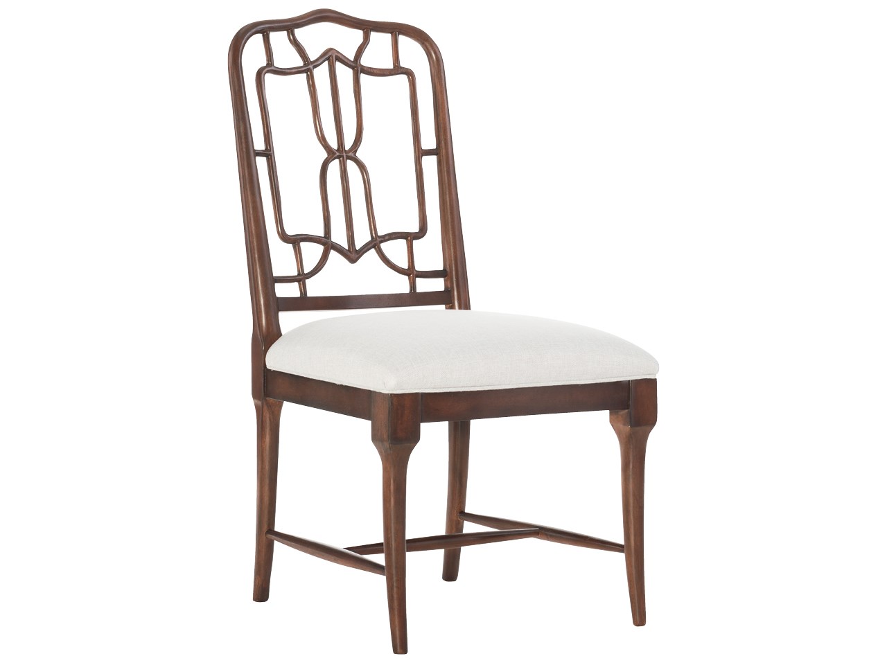 Стул SERENITY DAPHNE FRETWORK SIDE CHAIR орех
