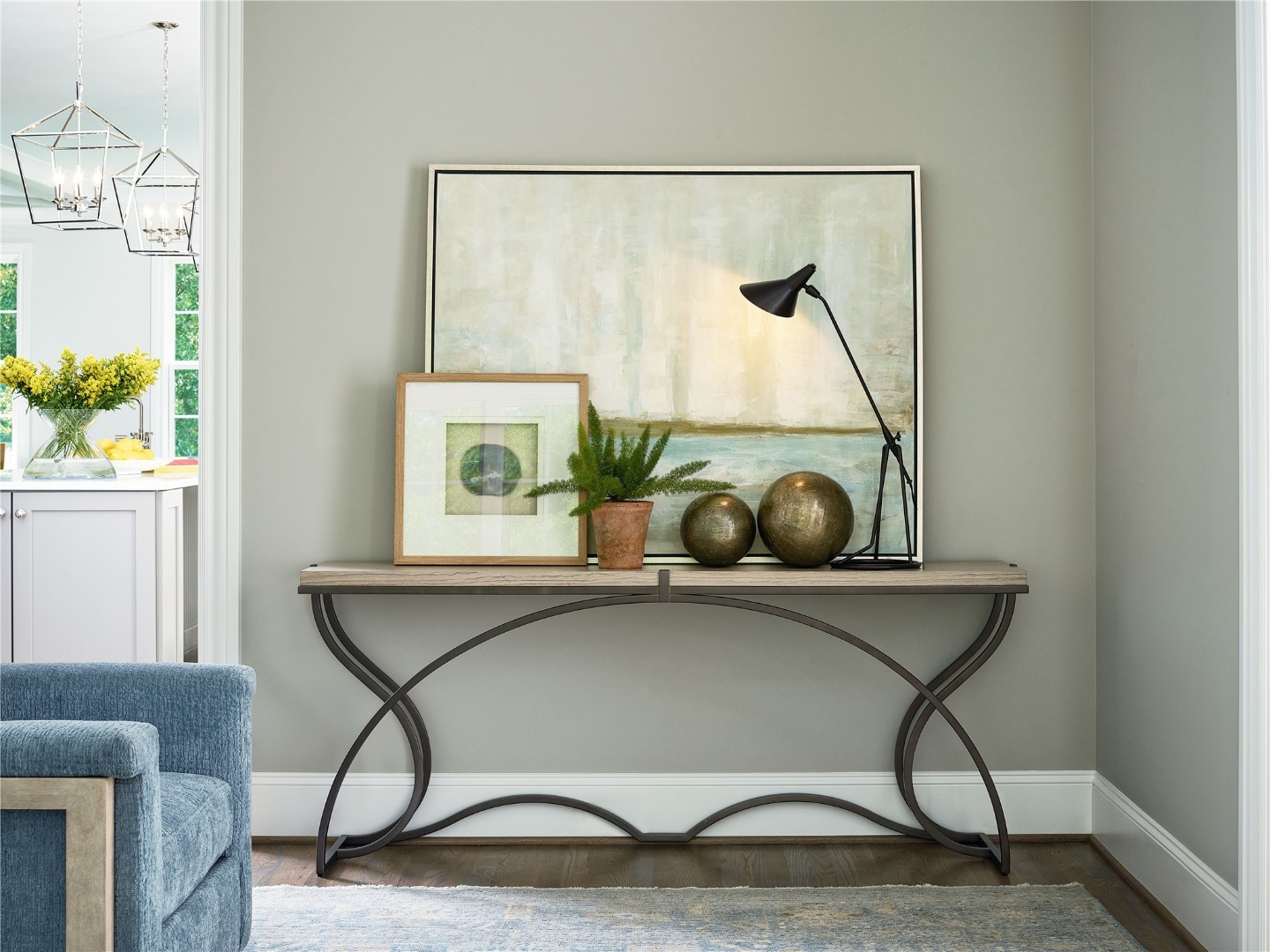 Консоль SERENITY PETRA CONSOLE TABLE